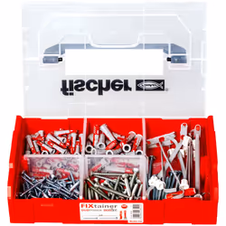 Fischer 541106 ancrage à vis et cheville murale 93 pièce(s) Kit de fiches murales et vis