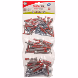 Fischer 541179 ancrage à vis et cheville murale 96 pièce(s)