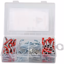 Fischer 541507 ancrage à vis et cheville murale 80 pièce(s) Kit de fiches murales et vis - Vue supplémentaire 4