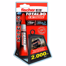 Blister Total 30 Extreme - 15gr Fischer Extra Résistant Sur Tous Les Matériaux À L'intempérie Résistant À L'eau 150°C Sans Od ...