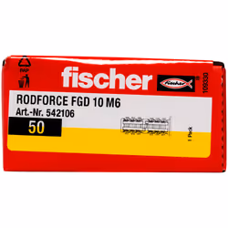 Fischer 542106 ancrage à vis et cheville murale 50 pièce(s) Fiche murale 35 mm - Vue supplémentaire 4