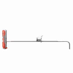 Fischer DUOTEC 12, Kit de fiches murales et crochets, Béton, Métal, Gris, Rouge, M6, 60 mm
