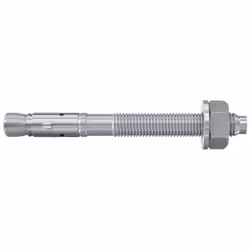 Fischer FBZ 8/10, Boulon à ailettes, Béton, Métal, Argent, M8, 75 mm