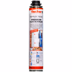 Fischer FLEX 750 B2, Polyuréthane (PU), Beige, 750 ml, -10 °C, 35 °C, Bombe aérosol