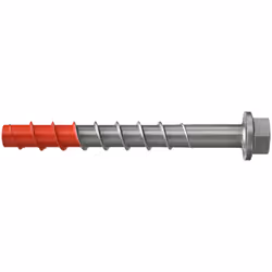 Fischer 543572, Vis, Acier inoxydable, Béton, SW15, 90 mm, 1 cm