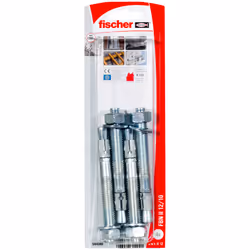 Fischer 544380, Ancre d'expansion, Béton, M12, ETA-07/0211, 89 mm, 1,2 cm