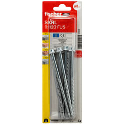 Fischer 544549 ancrage à vis et cheville murale 4 pièce(s)