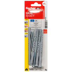Fischer 544552 ancrage à vis et cheville murale 4 pièce(s)