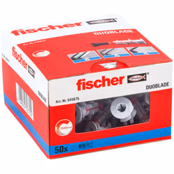 Fischer 545675 ancrage à vis et cheville murale 50 pièce(s) Fiche murale 44 mm