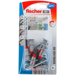 Fischer 545686 ancrage à vis et cheville murale 6 pièce(s) Fiche murale 44 mm
