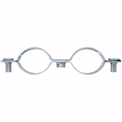 Fischer 545773, Collier pour tuyau, Métal, 25 pièce(s)
