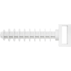 Fischer 545786 support d'attache-câble Blanc 100 pièce(s)
