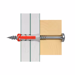 Fischer 545838 ancrage à vis et cheville murale 100 pièce(s) Kit de fiches murales et vis 30 mm - Vue supplémentaire 7