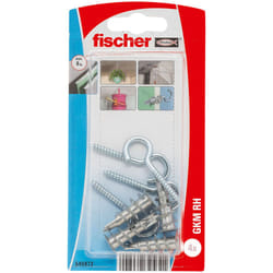 Fischer 545973 ancrage à vis et cheville murale 4 pièce(s) Kit de fiches murales et crochets