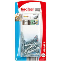 Fischer 546107 ancrage à vis et cheville murale 10 pièce(s) Ancrage mural creux (cheville molly) 32 mm