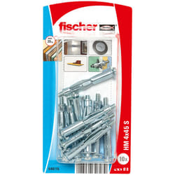 Fischer 546115 ancrage à vis et cheville murale 10 pièce(s) Ancrage mural creux (cheville molly) 45 mm