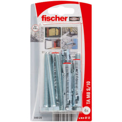 Fischer 546129 ancrage à vis et cheville murale 4 pièce(s) Ancre d'expansion