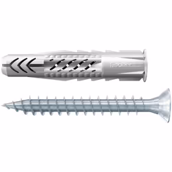 Fischer 546130, Kit de fiches murales et vis, Brique, Béton, 35 mm, 6 mm, 5 cm, 4,5 mm