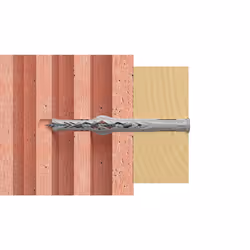 Fischer 546505 ancrage à vis et cheville murale 50 pièce(s) Kit de fiches murales et vis 60 mm