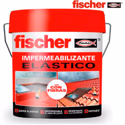 Étanchéité 15l. Rouge avec fibres fischer est un produit d'apparence constante lors du séchage forme un revêtement imperméabl ...