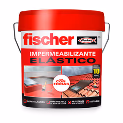 Imperméabilisant fischer gris 4l avec des fibres. Produit à base d'eau qui, par séchage, forme un revêtement imperméable, éla ...