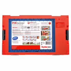 Fischer FIXtainer 306 150 pièce(s) Kit de fiches murales et vis