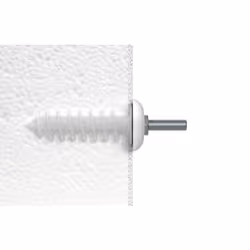Fischer 548404 fixation pour isolation thermique Blanc Plastique 25 pièce(s) - Vue supplémentaire 5