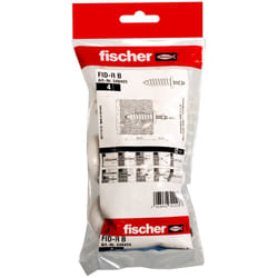 Fischer 548405 fixation pour isolation thermique Blanc Plastique 4 pièce(s)
