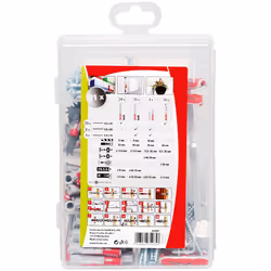 Fischer 548861 ancrage à vis et cheville murale 91 pièce(s) Kit de fiches murales et vis