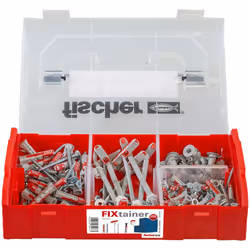 Fischer 548864 ancrage à vis et cheville murale 90 pièce(s) Kit de fiches murales et vis
