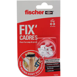 Fix cadres pour platre et bois tendre, 8 pièces