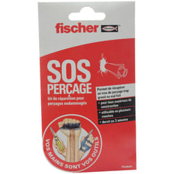 Fischer - Kit de réparation sos percage pour perçages endommagés