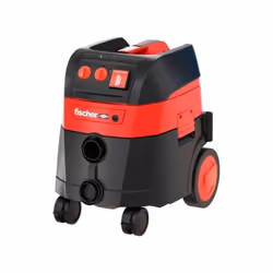 L'aspirateur FISCHER FVC 35 M eau et poussières est adapté pour l'aspiration de poussières dangereuses pour la santé, conform ...
