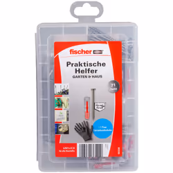 Fischer 553339 ancrage à vis et cheville murale 40 pièce(s) Kit de fiches murales et vis - Vue supplémentaire 5