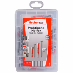 Fischer 553346 ancrage à vis et cheville murale 60 pièce(s) Kit de fiches murales et vis - Vue supplémentaire 5