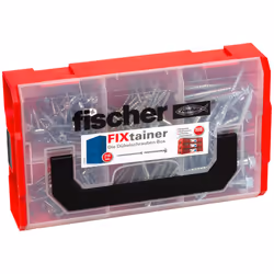 Fischer 553347, Kit de vissage, Métal, Béton, Fibre de bois, Plaque de plâtre, TX40, Boîte, 210 pièce(s)