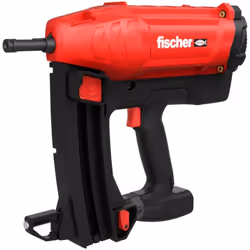 L'outil de scellement à gaz FGC 100 de fischer est parfaitement adapté à la fixation rapide et simple dans le béton et l'acie ...