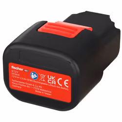 Fischer 553415, Batterie, Lithium-Ion (Li-Ion), 2,5 Ah, 7,2 V, Fischer, FGC 100 / FGW 90F