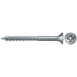 Fischer - 300 Vis Power-Fast fpf-ii-czp Ø3 x 35 mm, tête fraisée pz, filetage partiel