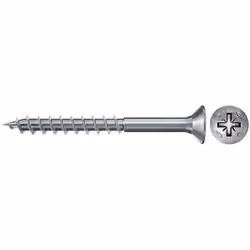 FISCHER 670049 PowerFast II FPF II CZP 30x40 BC 1000 avec tête fraisée PZ filetage partiel et zingage La vis pour panneaux d’ ...