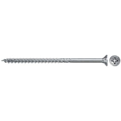 Fischer - 300x Power-Fast ii fpf ii czp 4 x 40 mm bc tête fraisée avec empreinte cruciforme PZ2 filetage partiel électro-galvanisé bleu passivé