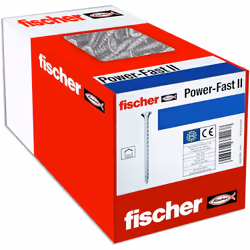 Fischer 670277, Vis, Acier inoxydable, Bois, Filetage partiel, Tête ronde, Torx