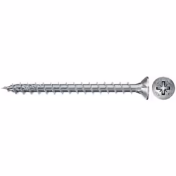 FISCHER 670294 PowerFast II FPF II CZF 45x30 BC 1000 avec tête fraisée PZ sertissage filetage complet et zingage La vis pour  ...