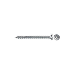 Fischer - lot de 100 vis power-fast ii pour panneaux d'aggloméré - 4,5 x 35 mm - tête fraisée avec empreinte cruciforme - filetage