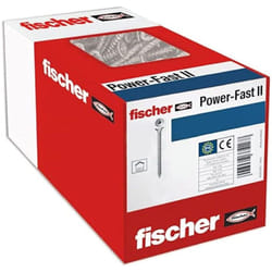 Fischer - 500 Vis vba zingué blanc Power-Fast TX20 Ø5 x 45 mm filetage total
