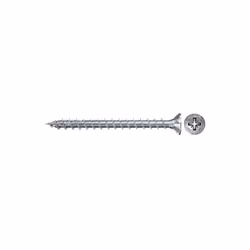 FISCHER 670401 PowerFast II FPF II CZF 50x45 BC 200 avec tête fraisée PZ filetage plein et zinguée La vis pour panneaux de pa ...