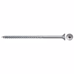 Fischer Power-Fast II FPF II CTP 6,0x300 BC 25, Vis, Métal, Plastique, Bois, Utilité générale, Filetage partiel, Tête plate