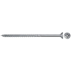Fischer - 100 Vis vba tête fraisée Power-Fast PZ3 Ø6 x 100 mm filetage partiel