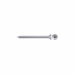 Fischer 670665, Vis, Métal, Bois, Utilité générale, Filetage complet, Tête plate