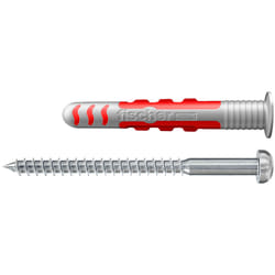 Fischer 557731 ancrage à vis et cheville murale 4 pièce(s)